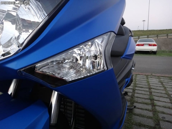 [開箱] 深藍好朋友 2014 SYM GTS300i abs 消光藍