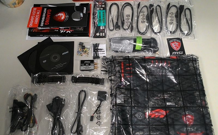 MSI 最高端主機板X99S Gaming 9 AC 開箱