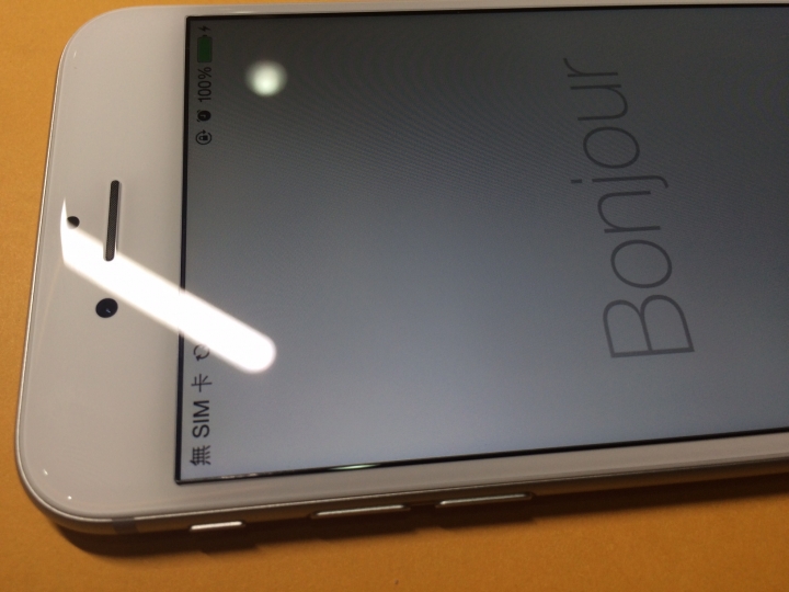 IPHONE6保護貼貼置中,好看喔