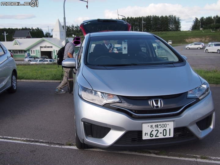 北海道租車 Honda Fit