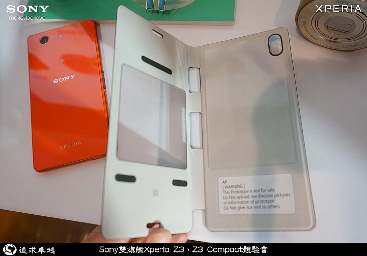 追求卓越-Sony雙旗艦Xperia Z3、Z3 Compact體驗會-台北場