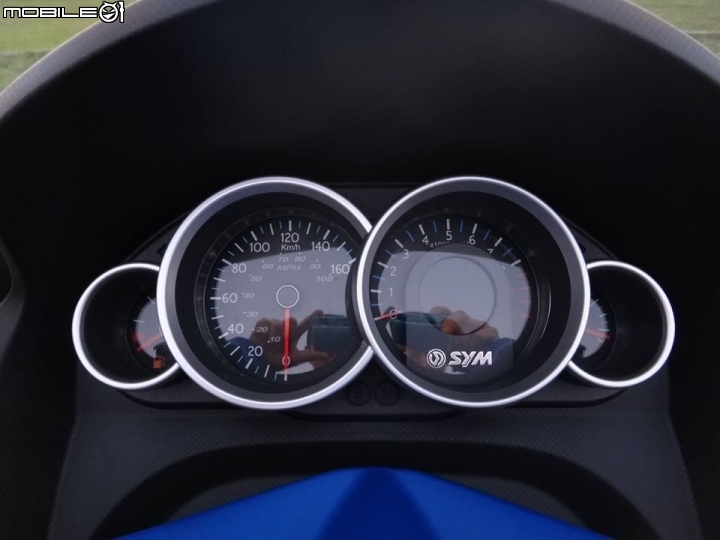 [開箱] 深藍好朋友 2014 SYM GTS300i abs 消光藍
