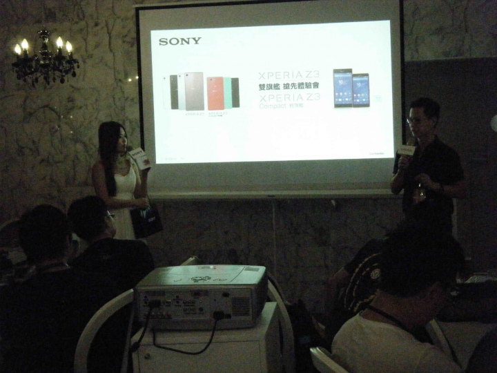 Sony雙旗艦Xperia Z3、Z3 Compact體驗會(台中場，圖多請見諒)