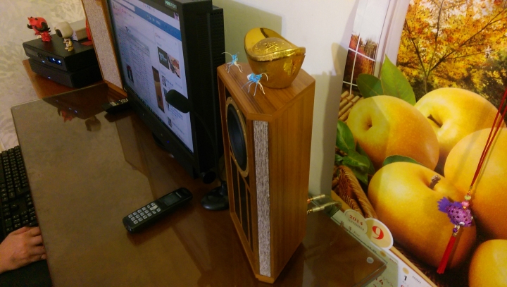 推薦給大家適合桌上系統的小喇叭tannoy Autograph Mini