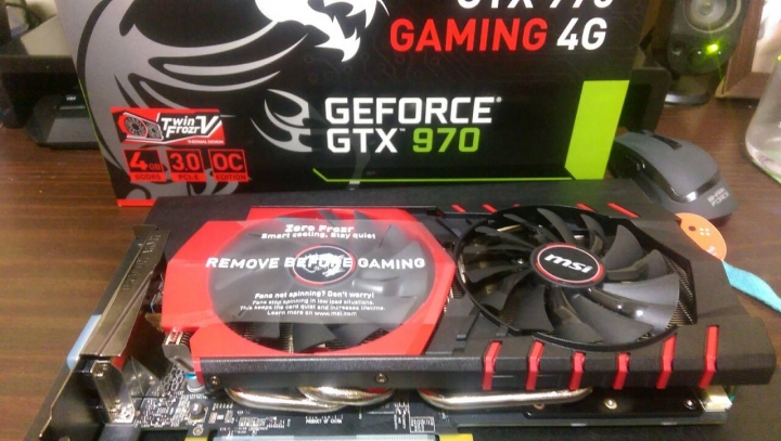 MSI GTX970簡易開箱 ~25F有上水冷簡易測試