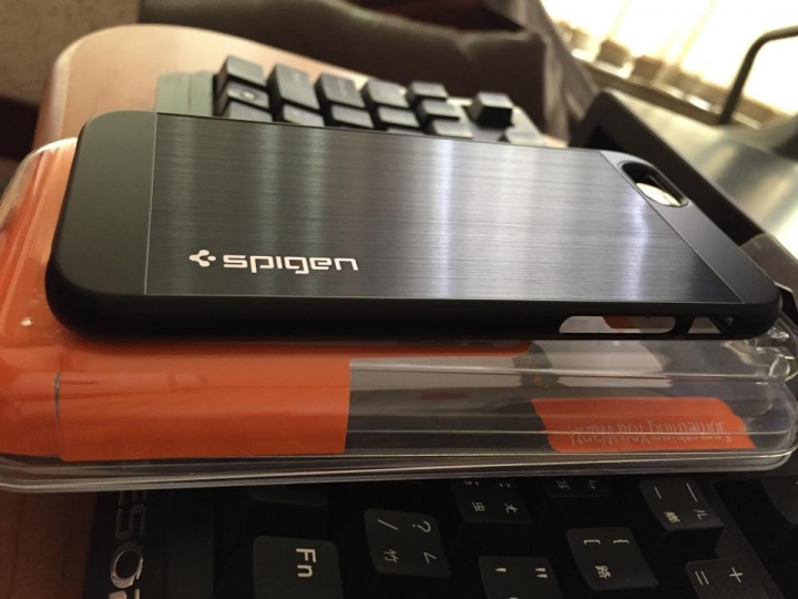 [開箱] iPhone6 保護殼- Spigen Aluminum Fit