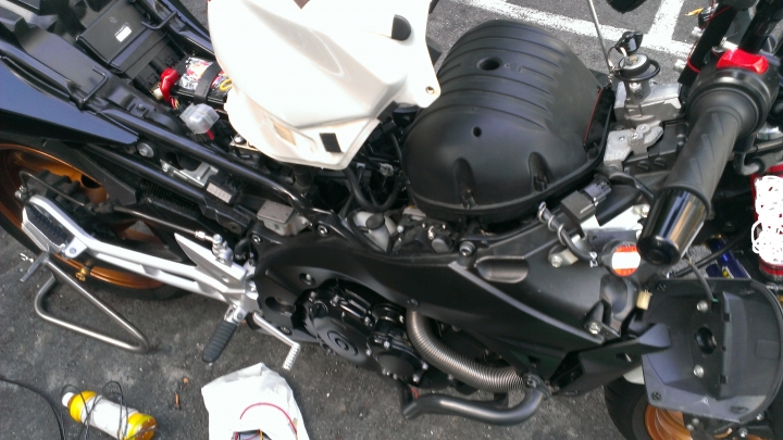 無聊做做的GSR600 強光線組
