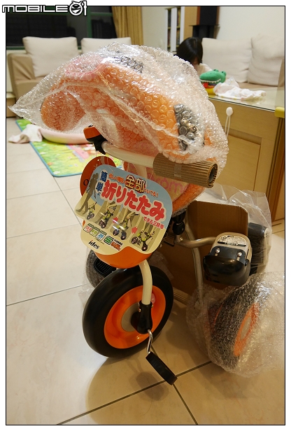 [開箱] 機能十足的日本IDES摺疊三輪車