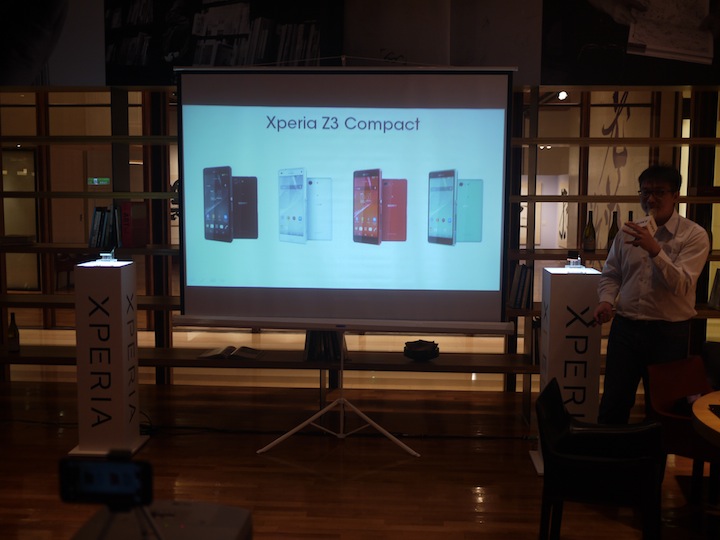 「Z久彌新 3代同堂」SONY Xperia Z3 & Z3 Compact 雙旗艦體驗會台北場