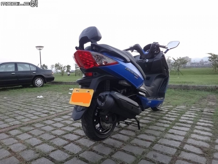 [開箱] 深藍好朋友 2014 SYM GTS300i abs 消光藍