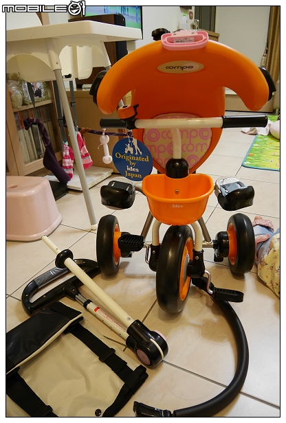 [開箱] 機能十足的日本IDES摺疊三輪車
