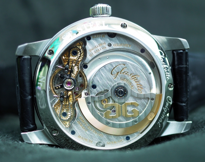 德意志精神的傳承，Glashutte Original 90偏心月相腕表