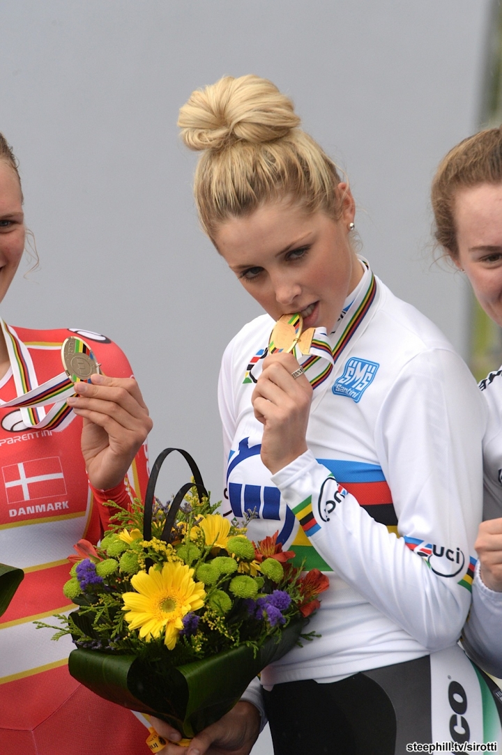 2014 UCI Road World Championships 世界公路車錦標賽 青女及男子U23計時賽結果