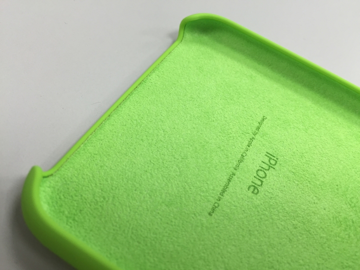 APPLE官網IPHONE6 Plus 5.5" 矽膠保護殼(綠) 【開箱】