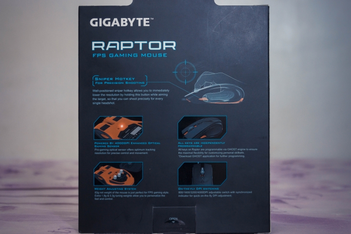 [開箱] FPS電競滑鼠 Raptor