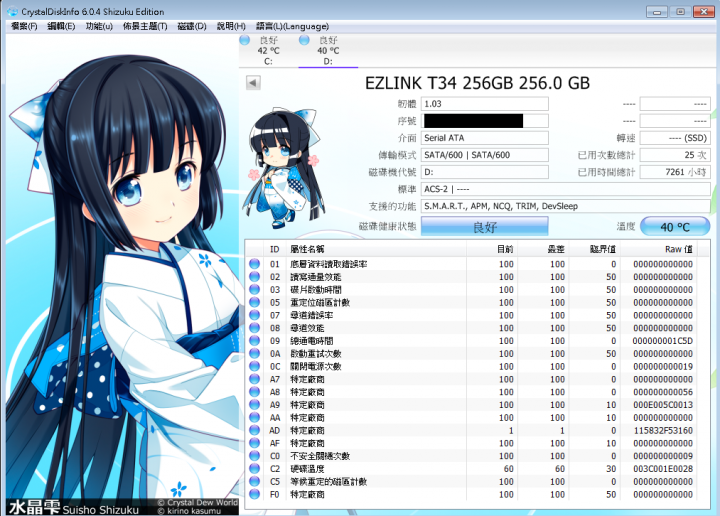 Ezlink T-34 256GB 壽命測試 (2015/3/22更新)~終點。