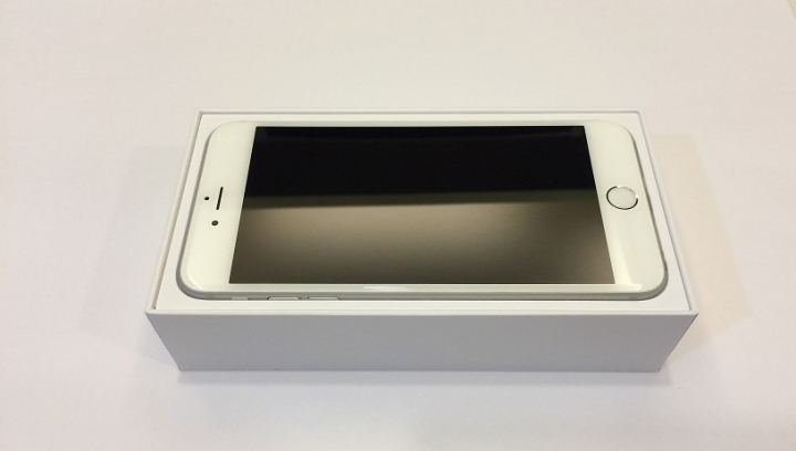 ● iphone6 plus 銀色 開箱 ●
