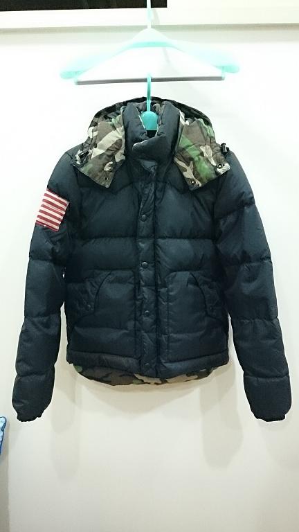 分享：Denim & Supply 黑色迷彩羽絨外套