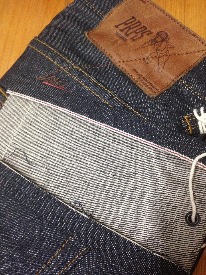 情緒起伏的開箱-PRPS Goods & Co.  Rambler - Selvedge 13.75 Oz. Raw 原色丹寧褲