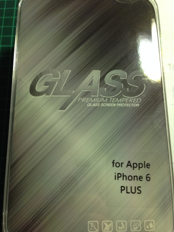 i-phone 6 + 玻璃保護貼問題