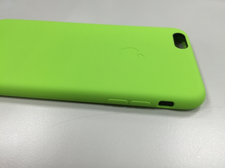 APPLE官網IPHONE6 Plus 5.5" 矽膠保護殼(綠) 【開箱】