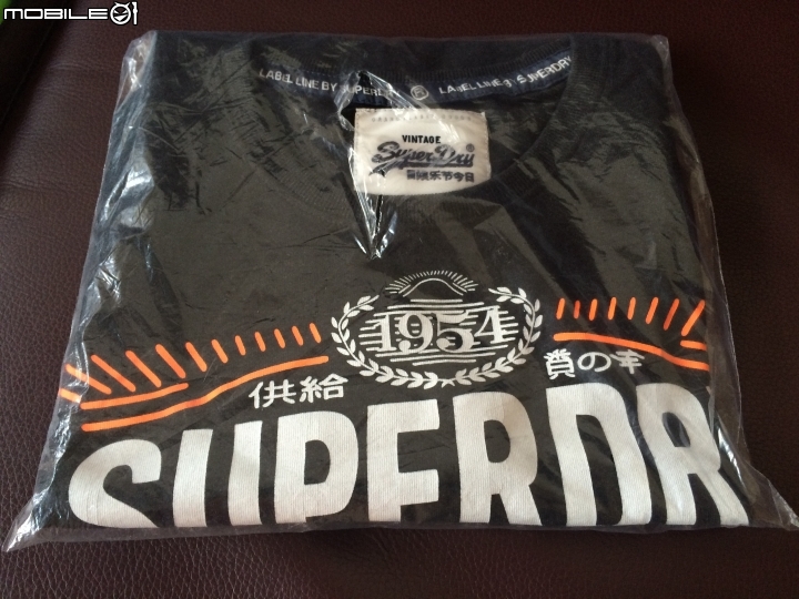Superdry 沒良心發現再更新！brilliant, we are top of world！！短T開箱及台灣官網訂購經驗分享