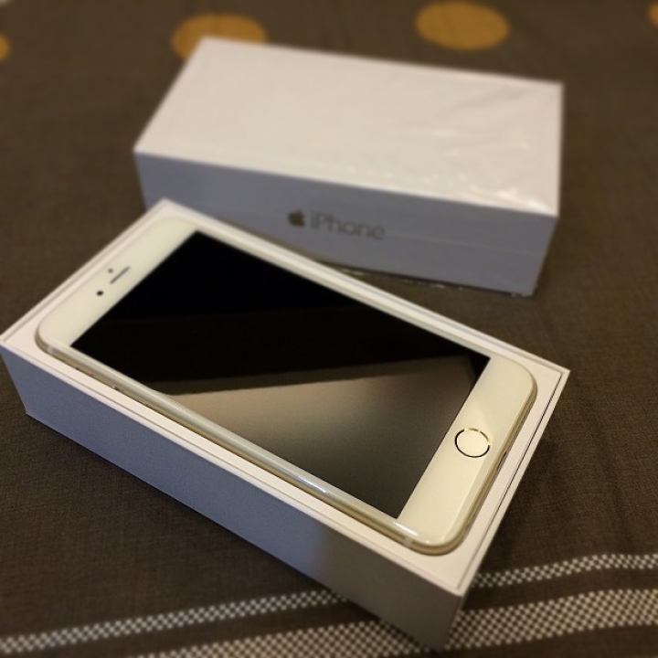 ● iphone6 plus 銀色 開箱 ●