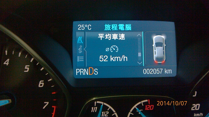 focus mk3 cw 實測均油秏16km/L--(嘉偉油秏路線)