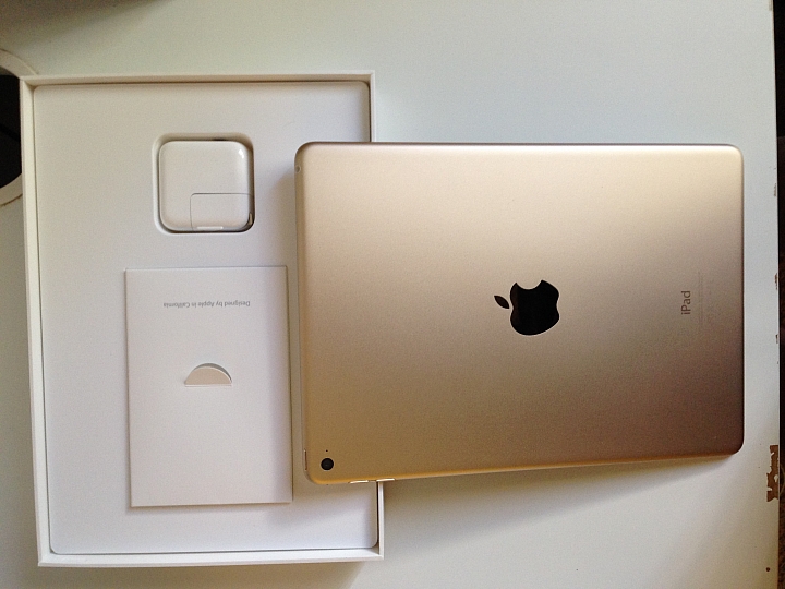 iPad air2 簡單開箱與iPad air1比較文