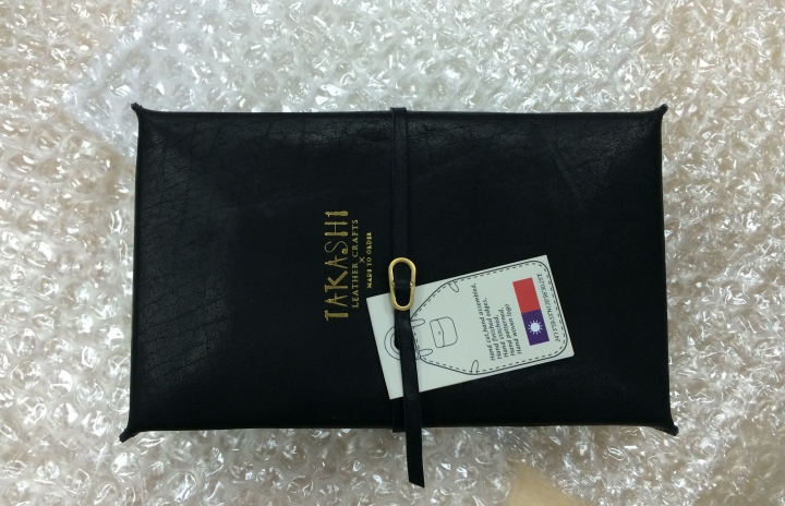 [開箱]iPhone 6 plus的橫式腰掛皮套。