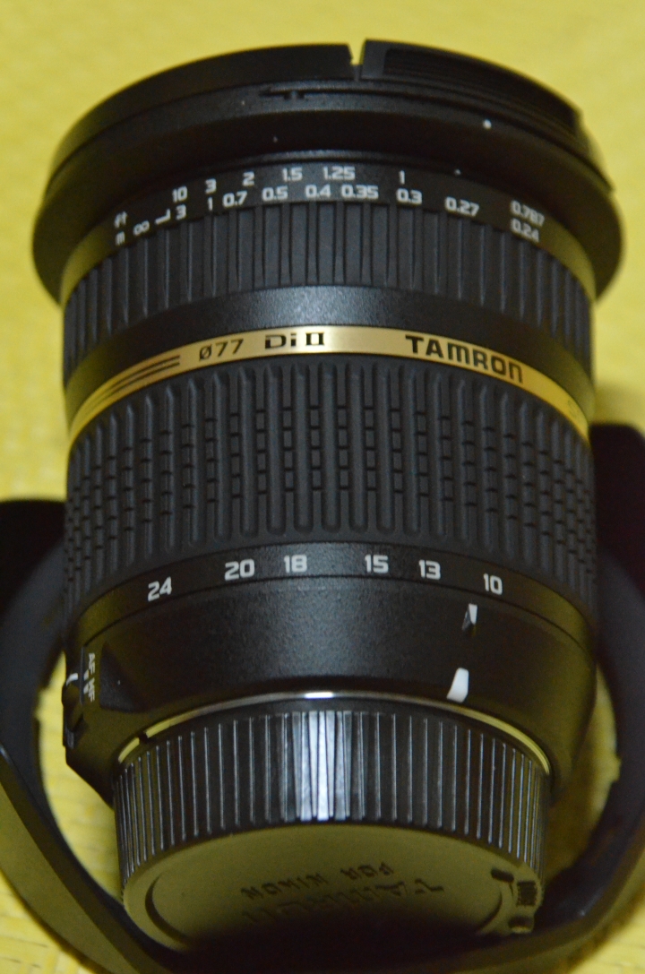 【開箱文】 Tamron SP AF 10-24mm F/3.5-4.5 Di II 超廣角新鏡 Model B001 for Nikon