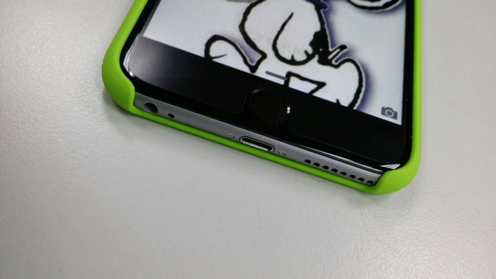 APPLE官網IPHONE6 Plus 5.5" 矽膠保護殼(綠) 【開箱】