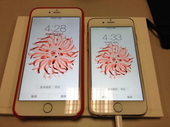iPhone 6 與 iPhone 6+ 螢幕色差分享