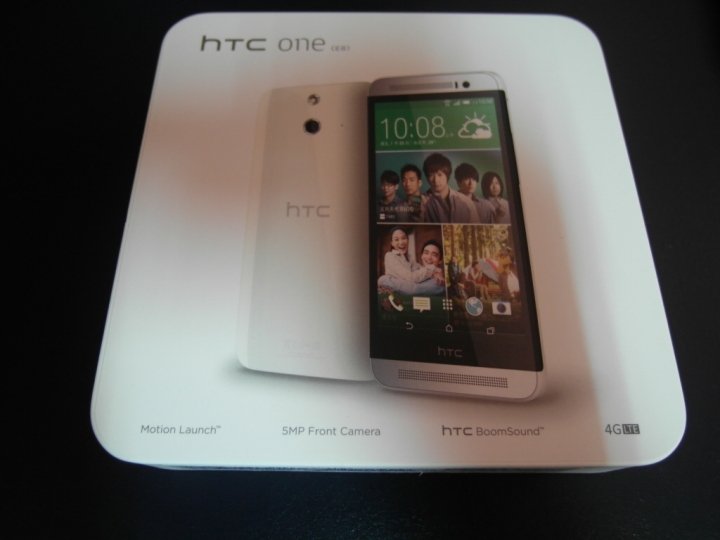 HTC E8 簡單開箱白