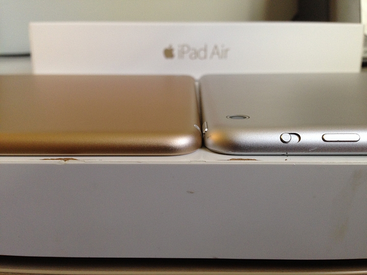 iPad air2 簡單開箱與iPad air1比較文