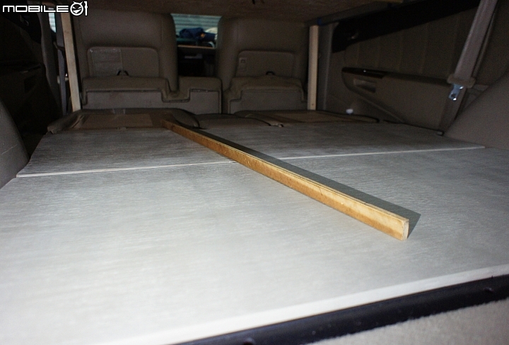 Wish車中床DIY for 2大2小 <圖多>