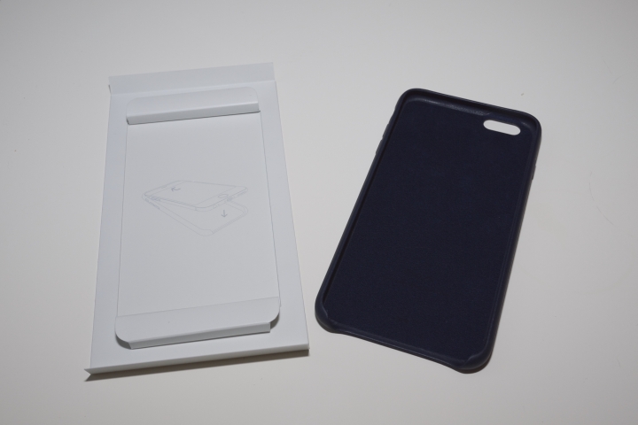 [簡單開箱]  iPhone 6 Plus 深藍色原廠皮套