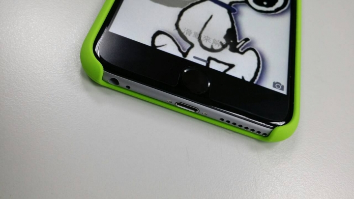 APPLE官網IPHONE6 Plus 5.5" 矽膠保護殼(綠) 【開箱】