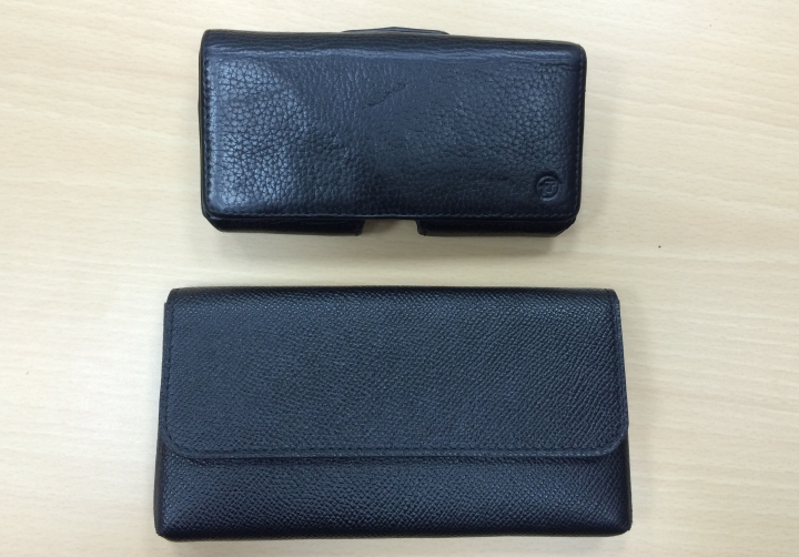 [開箱]iPhone 6 plus的橫式腰掛皮套。