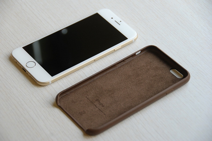 iPhone6 原廠皮套優質的觸感