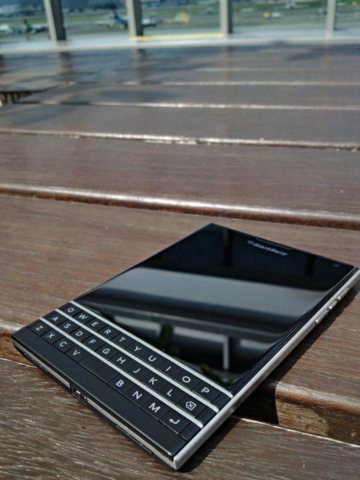 Efficient, edgy, my beloved BlackBerry Passport