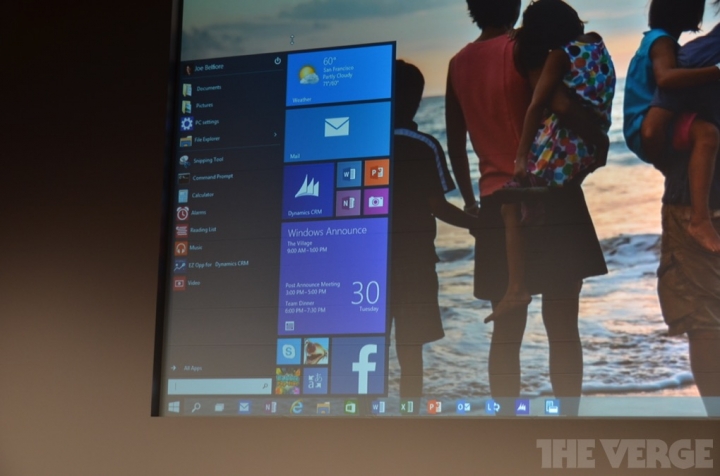 微軟最新作業系統 Windows 10