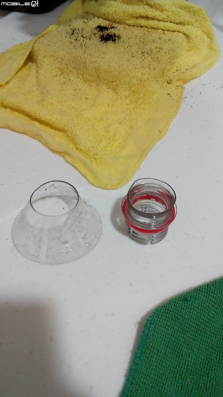 [DIY]小飛馬磨豆機加接粉漏斗