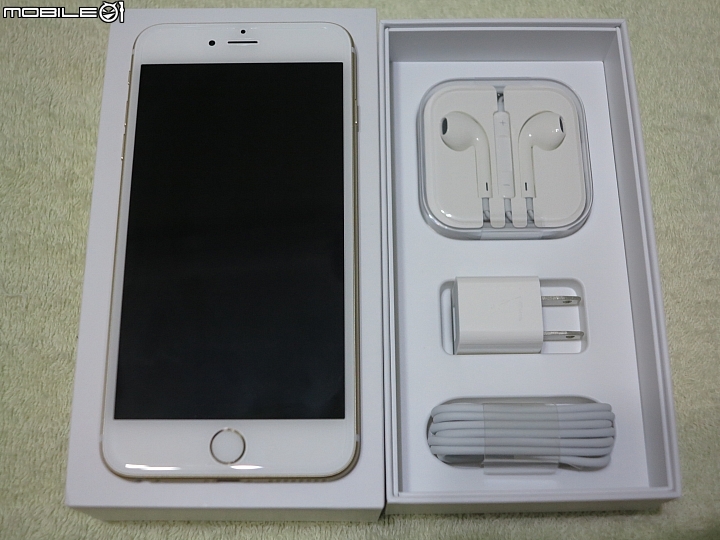 [開箱]偶遇卻又一波三折的iPhone 6 Plus 128GB 金