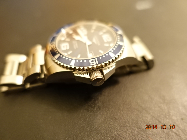[開箱]LONGINES HYDRO CONQUEST 300米 機械錶開箱 L36424966