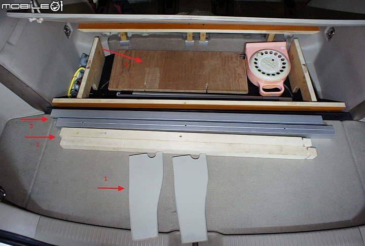 Wish車中床DIY for 2大2小 <圖多>