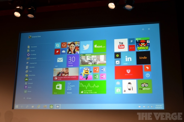 微軟最新作業系統 Windows 10