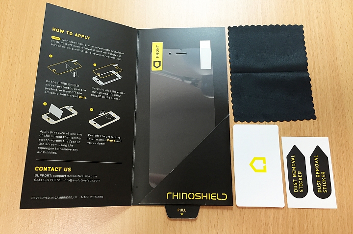 Rhino Shield犀牛盾iPhone 6保護貼開箱