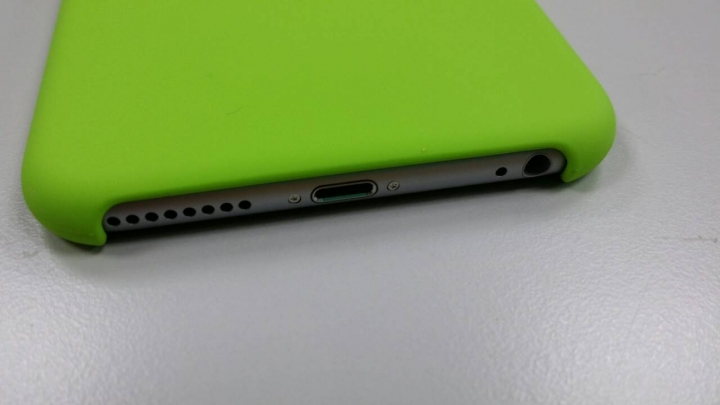 APPLE官網IPHONE6 Plus 5.5" 矽膠保護殼(綠) 【開箱】