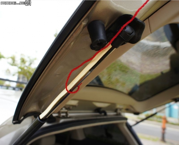 Wish 車尾帳 DIY